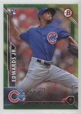 2016 Bowman Rookies Green 39/99 Carl Edwards Jr #124 3k7