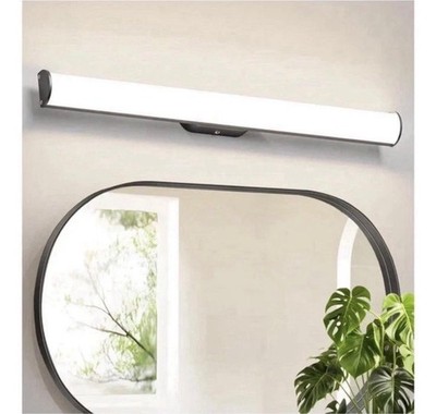 Großer Badezimmer Spiegel Wandleuchte LED Make-up Rasierer wasserdichte Lampe 23,4 Zoll 4000K