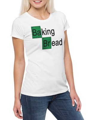 Baking Bread Damen T-Shirt S Sale Bäcker Brot Backen Breaking Konditorei