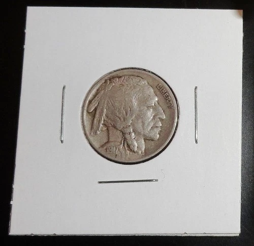 1917 BUFFALO NICKEL - VERY FINE - Nice Coin