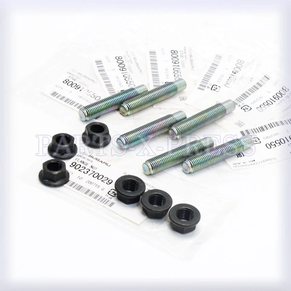 正品 SUBARU EXHAUST MANIFOLD STUD & NUT 套装 WRX STI LEGACY IMPREZA FORESTER — 第 3/4 张图片
