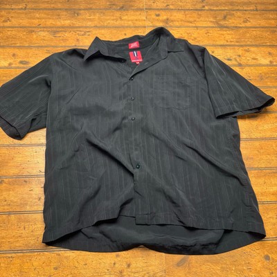 Danesi jeans USA button down polyester shirt