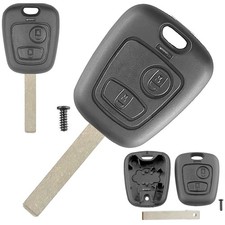 Schlüssel Ersatz Gehäuse für Peugeot 107 307  Citroen C1 C2 C3 Toyota Aygo 