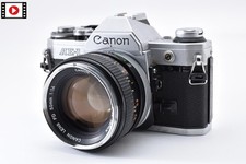 Near MINT- Canon AE-1 Silver 35mm Film Camera FD 50mm f1.4 Lens from JAPAN