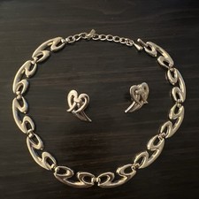 Vintage Monet Choker and Earring