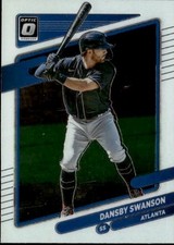 2021 Panini Donruss Optic Baseball Dansby Swanson Atlanta Braves #102