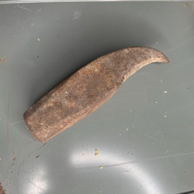 Antique coal mining hand pick axe hammer collectible early miners tool ax