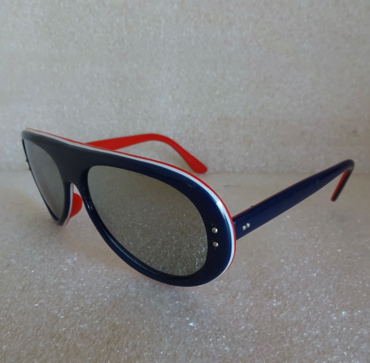 Vintage STYLE EYES Sunglasses Red White Blue #461 Mirror Sportsman 1970s Japan Vintage STYLE EYES Sunglasses Red White Blue | Mercari main image 3