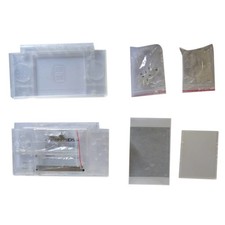 Transparent Full Housing Shell Case Replacement Kit for Nintendo DS Lite NDSL D