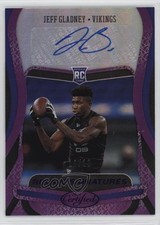 2020 Certified Rookie Signatures Mirror Purple /10 Jeff Gladney #RS-JG Auto 0ld5