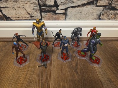 Disney Marvel Avengers Endspiel Konvolut PVC Figuren X9 Thanos, Hulk, Iron Man etc