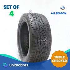 Set Of 4 Used 29545zr20 Continental Extremecontact Dws06 Plus 1bnqb