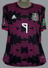 ADIDAS MEXICO 2022 AWAY RAUL JIMENEZ L PLAYER MATCH ORIGINAL JERSEY SHIRT