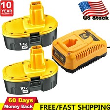 2Pack 18Volt 6Ah for Dewalt 18V XRP Battery DC9098 DC9099 DC9096 Li-ion DC9096S