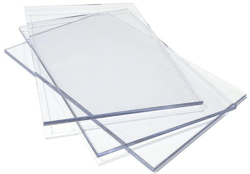 Tz Tagz Clear Acrylic Sheet 2.75 x 2.25 Plastic Panel Cut to Size Free Shipping
