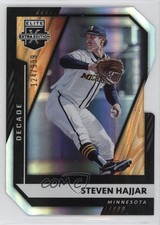 2021 Panini Elite Extra Edition Decade Die-Cut 124/203 Steven Hajjar #61 0f6