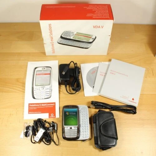 Rare Vintage HTC S710 VDA V VodaFone Slider Phone International In Box Complete - Image 2 of 4
