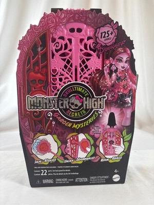 Monster High Skulltimate Secrets Garden Mysteries Draculaura Doll New Damaged Bo