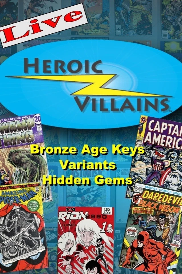 Bronze Age Keys, Variants & Hidden Gems | HeroicVillains Debut