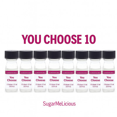 LorAnn Hard Candy Flavoring Oil 10 Count You Choose Pick Flavors -SHPS SAME DAY