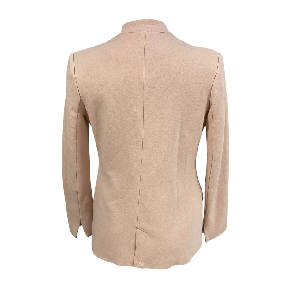 Blazer Gibson Feminino Pequeno Argila Rosa Jaqueta Escritório Corpcore Carreira Sala de Diretoria - Imagem 3 de 4