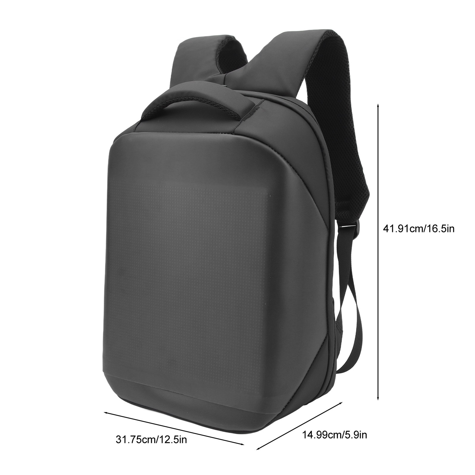 LED Backpack Bluetooth APP Programmable Water Resistant USB Powered Colorful LED