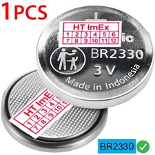 Batteria compatibile Panasonic BR2330 3V 255mAh batteria BR 2330 Coin Button Cell NUOVO