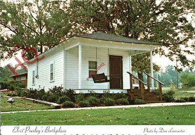 Ansichtskarte:: Mississippi, Elvis Presleys Geburtsort, Tupelo