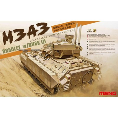 Meng Model 1/35 American M3A3 Bradley Buskiii Plastikmodell