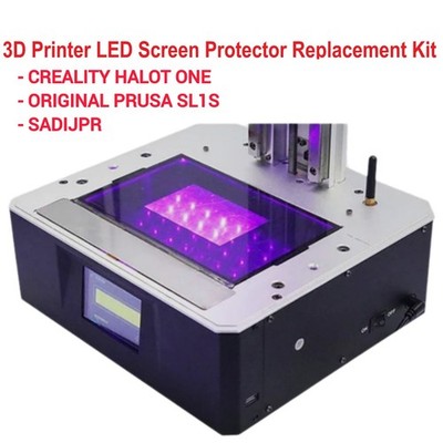 5.96'' LCD Screen Protector Kit for Creality Halot One Prusa SL1S 3D Printer PET