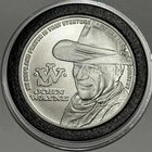 John Wayne The Duke Collector Coin 1 Troy Oz .999 Fine Silver Rare Round Medal