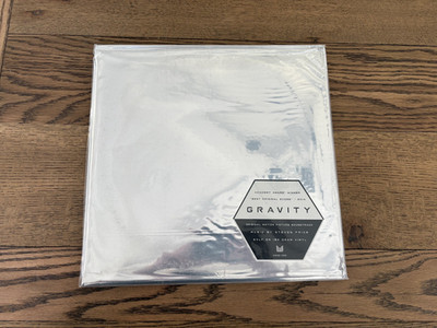 Gravity Soundtrack vinyl record Sealed Space Foil Edition Mondo #/500 rare OOP