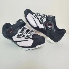 Zol Trail Plus MTB Bicycle Cycling Shoes White Black Size 6 Eur 38