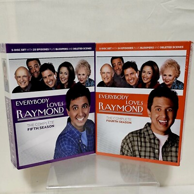 Everybody Loves Raymond Complete Seasons Lot Fourth Fifth Series DVD 
