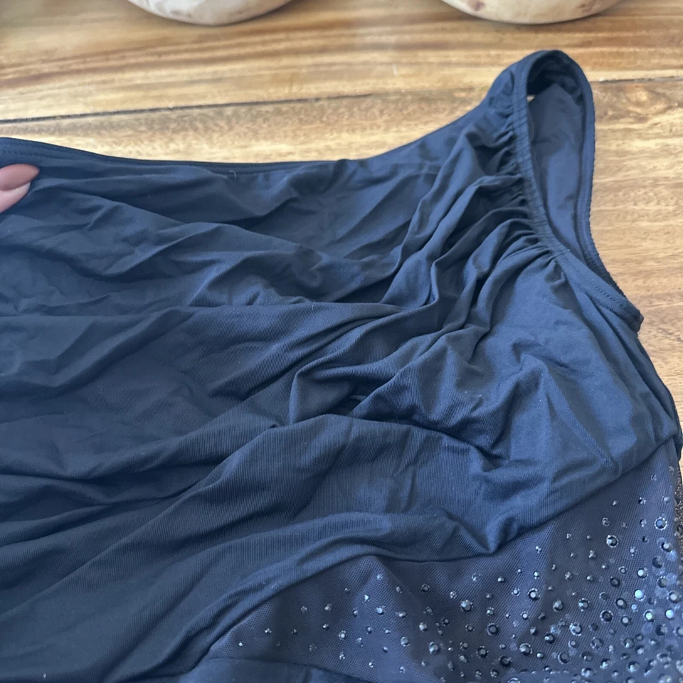 Carmen Marc Valvo One Piece Off The Shoulder Swimsuit  - Image 2 of 4