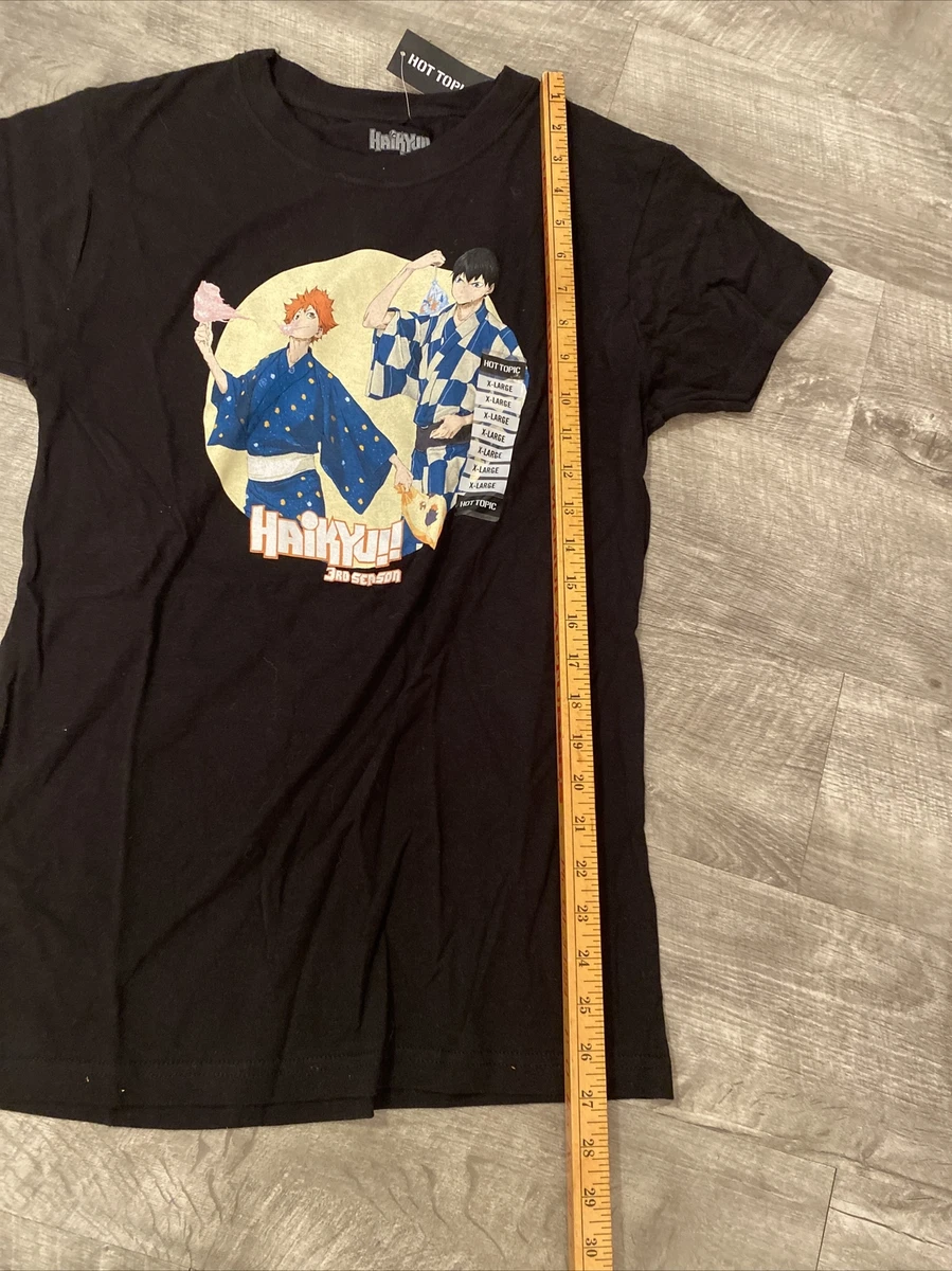 Haikyuu Shoyo Hinata Haikyuu Haikyu Anime Women s T Shirt Size XL Hot Topic