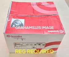 BRAKE DISCS X2 REAR FITS LEXUS ES350 TOYOTA CAMRY 2.5 BREMBO 08.B566.21