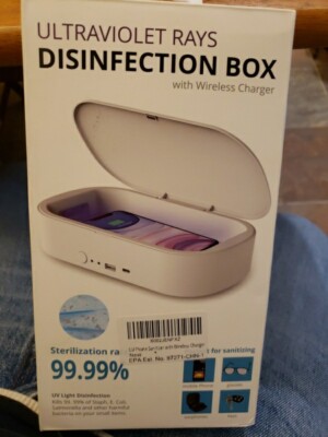 Ultraviolet Rays Disinfection Box. New in box.