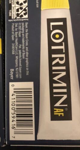 Lotrimin AF CREAM Anti Fungal JOCK ITCH 12gm Expiration 02/2025 New - Picture 4 of 10