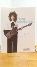 ERNIE BALL GUITARS ST. VINCENT ANNIE CLARK MUSIC MAN GUITAR PRINT AD 11 X 8.5 z3