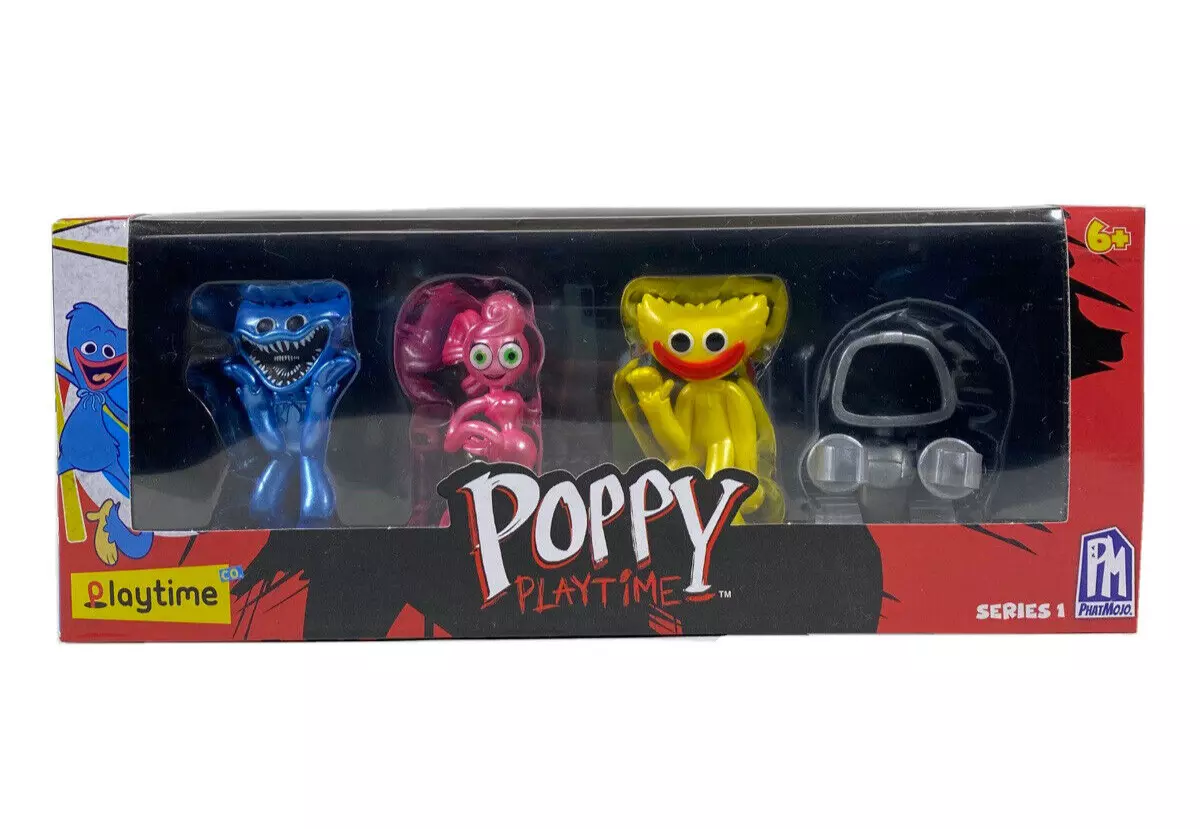 POPPY PLAYTIME - Metallic Collectible Figure Pack (Four Exclusive  Minifigures, Series 1) [OFFICIALLY LICENSED] 