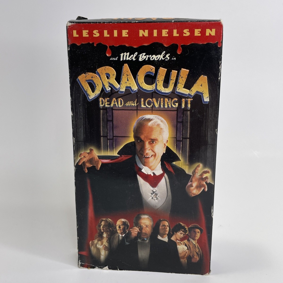 Dracula, Dead And Loving It (VHS, 1995) Horror Comedy Leslie