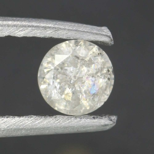 0.09 Ct Natural Polished Diamond Fancy Round Cut White Diamond For Ring 2.75 mm - Picture 5 of 11