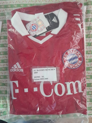 FC Bayern München - XL - Trikot 2004-2005 - HOME - NEUF