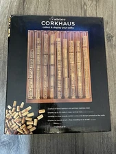 Wine Cork Display Case New In Box