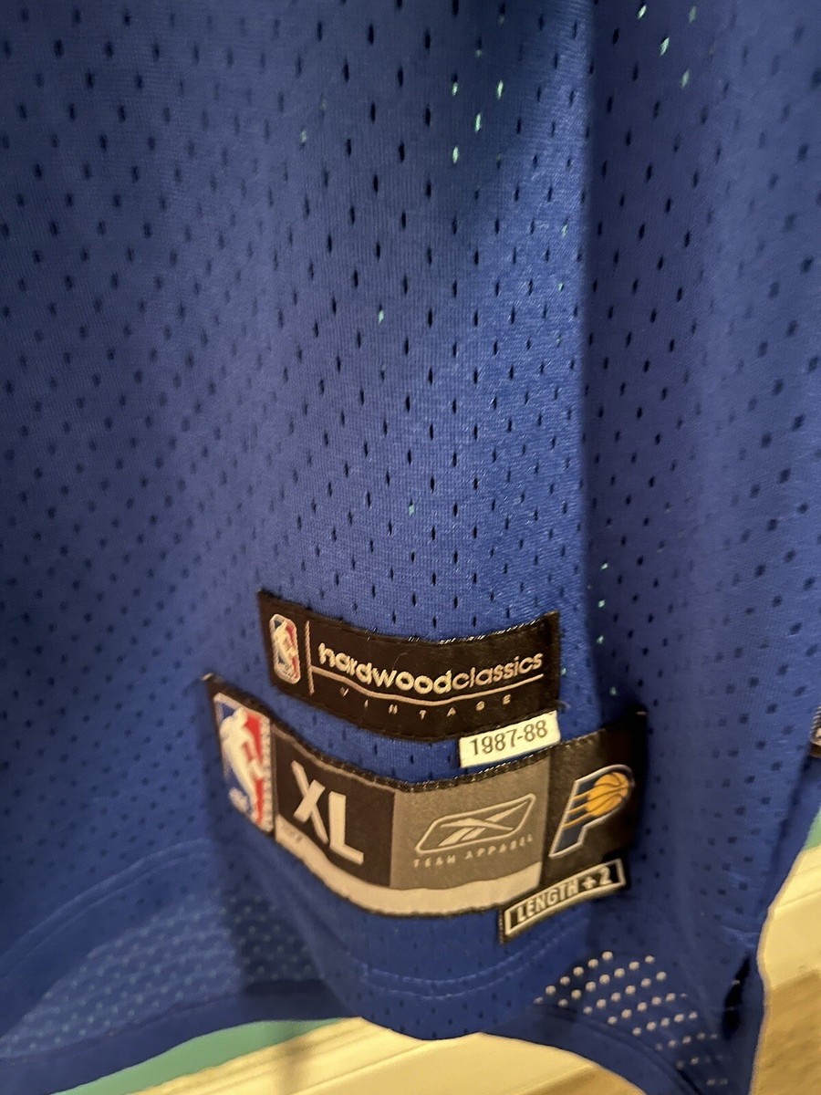 Jermaine O'Neal Indiana Pacers Jersey 7 HWC 87-88 Reebok NBA