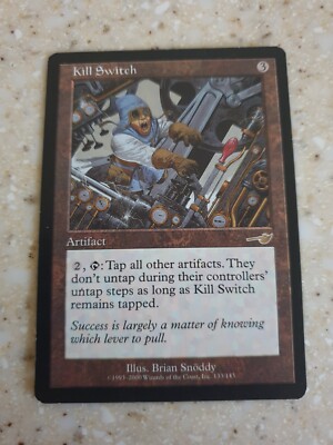 1x KILL SWITCH - Nemesis - MTG - Magic the Gathering