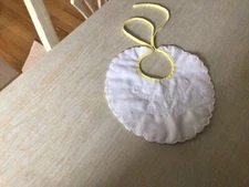 Italian Baby Bib Embroidered