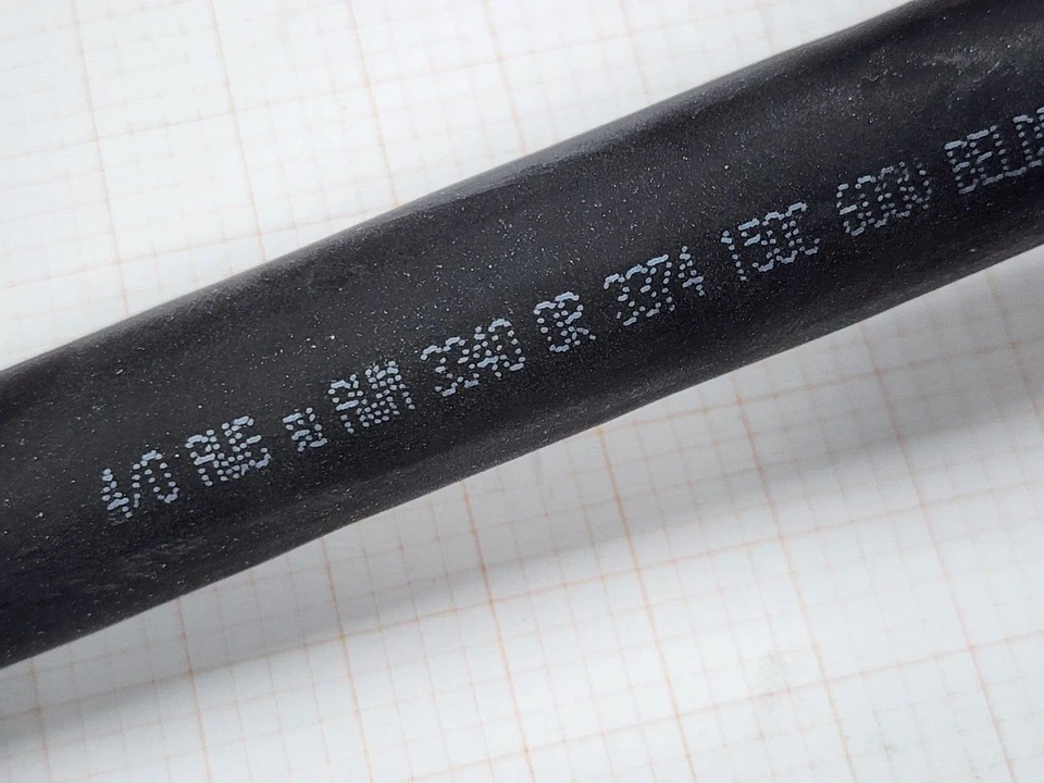 Fio de chumbo Belden 37140 #4/0awg cobre estanhado alta temperatura EPDM 150C 600V/1ft - Imagem 2 de 4