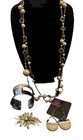 Vintage To Modern Lot Faux Pearl & silver tone COSTUME JEWELRY 5 Piece — photo 1